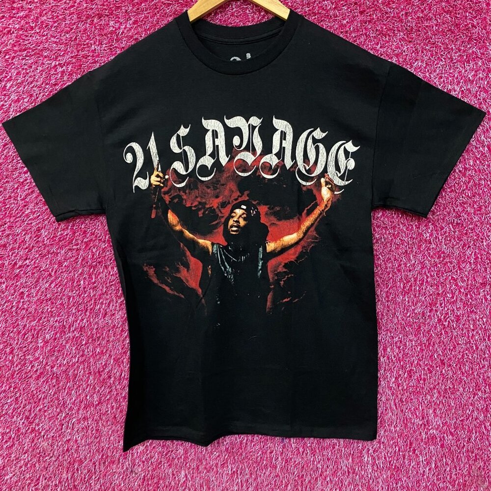 21 Savage American Dream Graphic Tee Medium